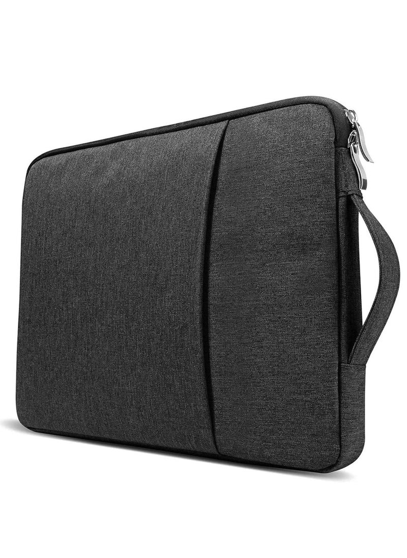 Generic - Shockproof Laptop Sleeve Case 15.6 Inch Waterproof Laptop Bag for Macbook Black - Image 1