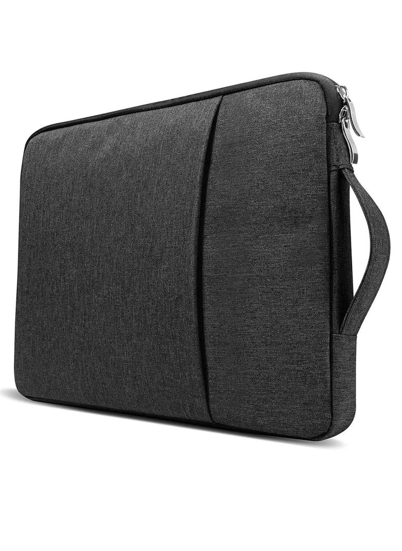 Generic - Shockproof Laptop Sleeve Case 15.6 Inch Waterproof Laptop Bag for Macbook Black - Image 1