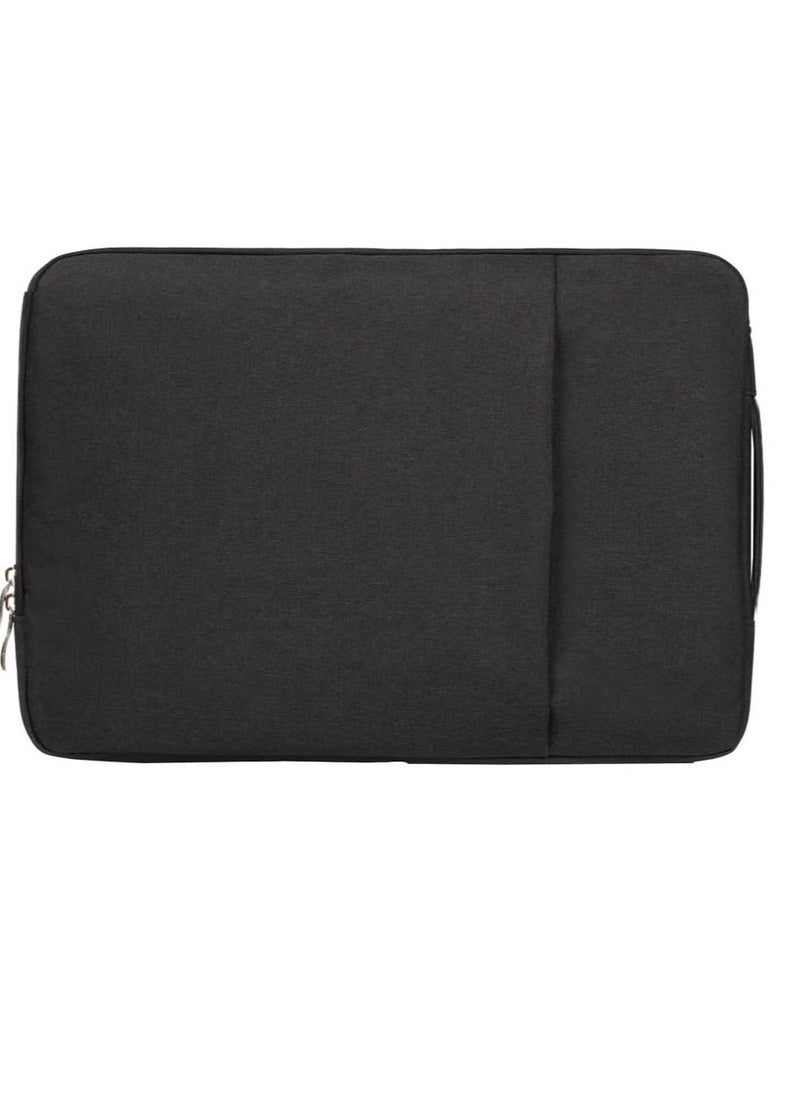 Generic - Shockproof Laptop Sleeve Case 15.6 Inch Waterproof Laptop Bag for Macbook Black - Image 1