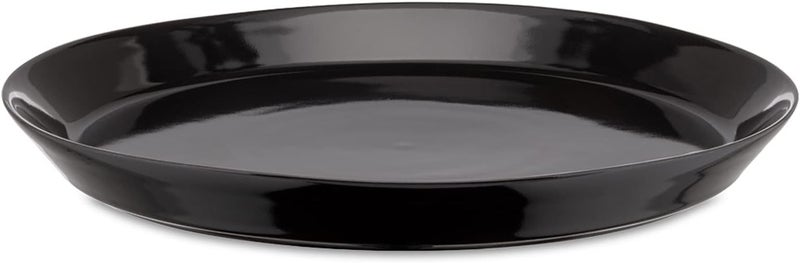 Alessi Tonale Round Plate black - Image 1