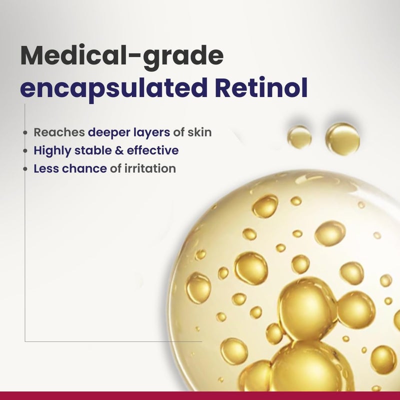 RE' EQUIL 0.1% Retinol Night Cream | Repairs Wrinkles & Fine Lines | Improves Skin Firmness | Beginner Friendly | All Skin Types | 30G - Image 3