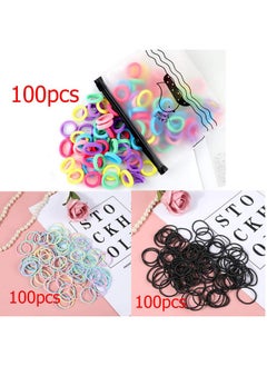 BEoffer 300 Pack Hair Tie Beoffer (Color B)  - Image 4