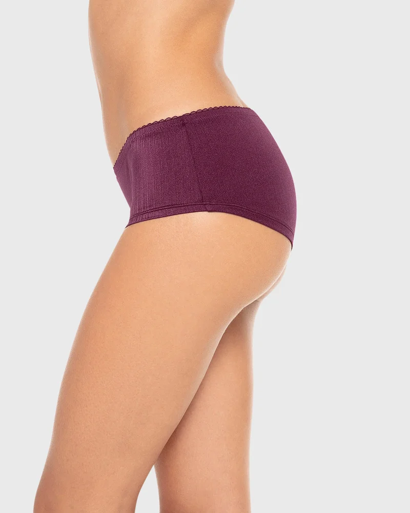 Isla & Evie Isla & Evie Microfiber Boyshort Panty