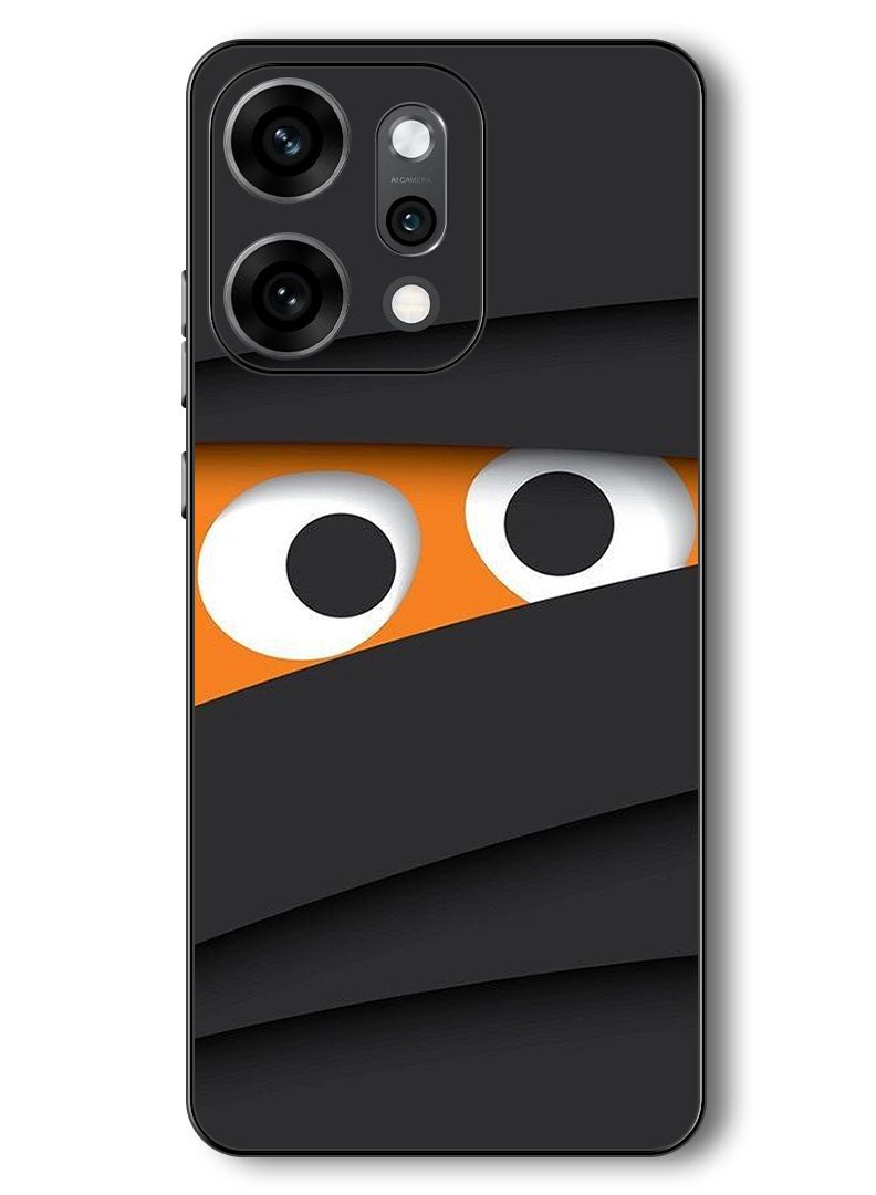 Theodor Case Compatible with Oppo Reno 14 Pro 6.83 Inch Protection Shockproof Bumper Cover Two Eyes Appearing - Image 1