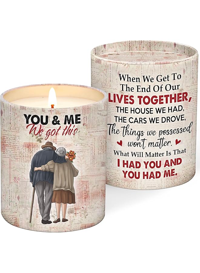 إيروريكس هدايا لها هدايا الذكرى السنوية لها هدايا للزوجة هدايا للزوجة هدايا الذكرى السنوية لعيد الميلاد للزوجة أفكار هدايا عيد ميلاد الزوجة هدايا أحبك لها شمعة اللافندر الرومانسية 10 أونصة - Image 1