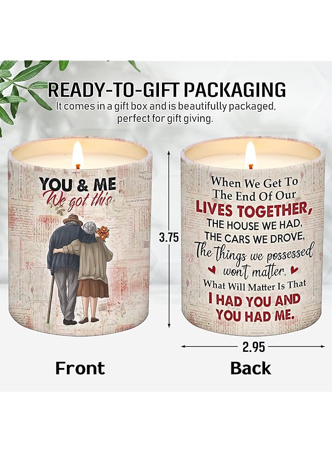 إيروريكس هدايا لها هدايا الذكرى السنوية لها هدايا للزوجة هدايا للزوجة هدايا الذكرى السنوية لعيد الميلاد للزوجة أفكار هدايا عيد ميلاد الزوجة هدايا أحبك لها شمعة اللافندر الرومانسية 10 أونصة - Image 2