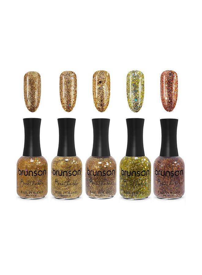 brunson Breathable Nail Polish Halal nail polish Wudu friendly Quick-Dry Vegan long lasting but easy peel off   18ml BSS01