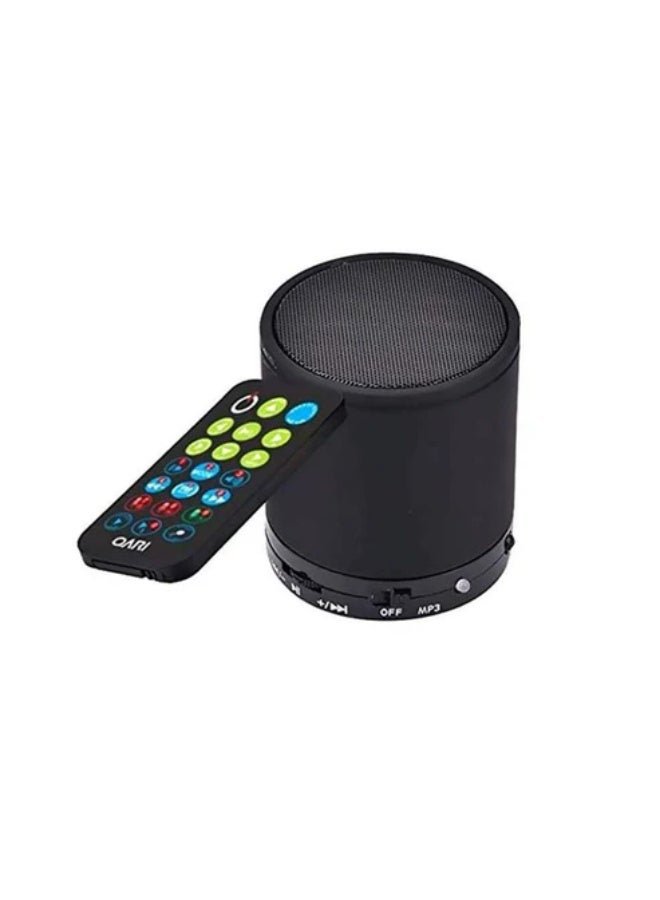 كروني مكبر صوت كروني SQ101 المحمول للقرآن الكريم بسعة 8 جيجابايت، مزود بتقنية البلوتوث وجهاز تحكم عن بُعد، وصوت عالي الجودة للاستماع الديني - Image 1