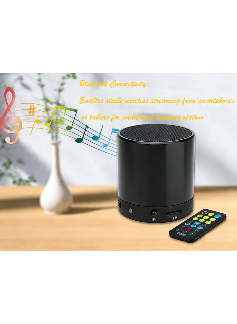 كروني مكبر صوت كروني SQ101 المحمول للقرآن الكريم بسعة 8 جيجابايت، مزود بتقنية البلوتوث وجهاز تحكم عن بُعد، وصوت عالي الجودة للاستماع الديني - Image 2