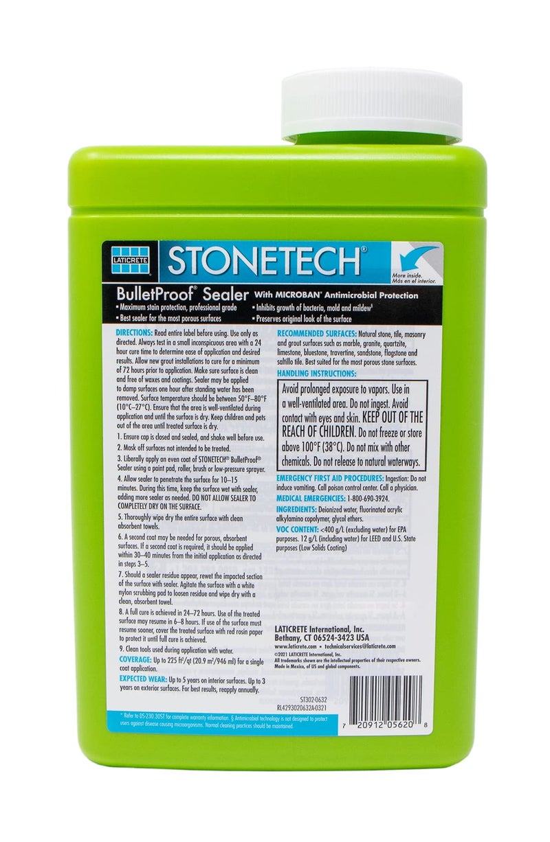 StoneTech م Sealant مضاد للرصاص STONETECH، 1 لتر/32 أونصة (946 مل) - Image 2