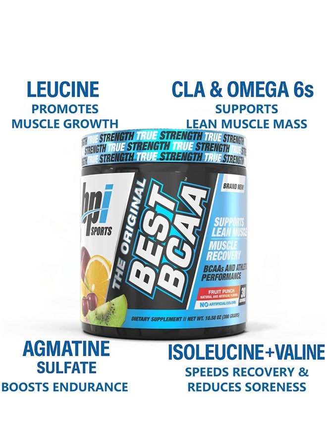 BPI Sports Best BCAA - Muscle Recovery - Muscle Protein Synthesis - Lean Muscle - Improved Performance – Hydration – Fruit Punch - 60 Servings - Image 3