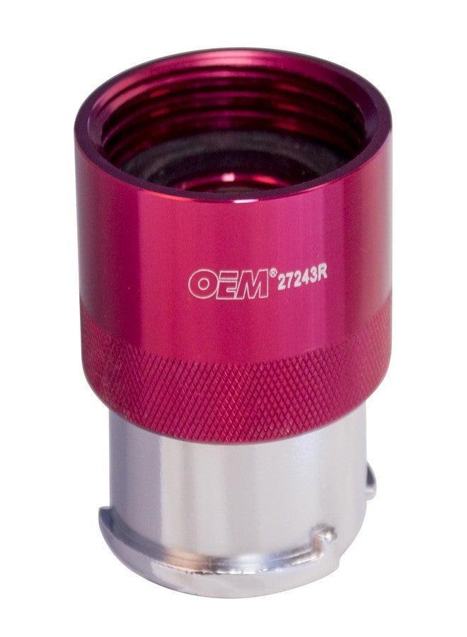 OEMTOOLS 27243R Radiator Adapter for Use with Ford, Jaguar, Pontiac, Range Rover, Saab, Universal Adapter for Cooling System Pressure Tester, Radiator Fitting - Image 1