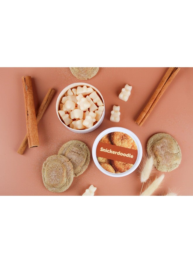هابي واكس مجموعة Happy Wax Holiday Treats من شمع الصويا الطبيعي المعطر - 6 أونصات إجمالية من شمع الصويا المعطر، تتضمن المجموعة 2 أونصة من شمع النعناع، و2 أونصة من شمع خبز الزنجبيل، و2 أونصة من شمع Snickerdoddle - Image 2
