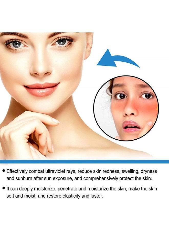 OUHOE Water-Permeable Suncreen Lotion,Moisturizing Sunscreen Mist, Ultra-Light Sunscreen Spray Lotion SPF50, Daily Face Sunscreen Spray, Face and Body Protection, Non-Greasy &Water Resistant Sunscreen 100ml - Image 4