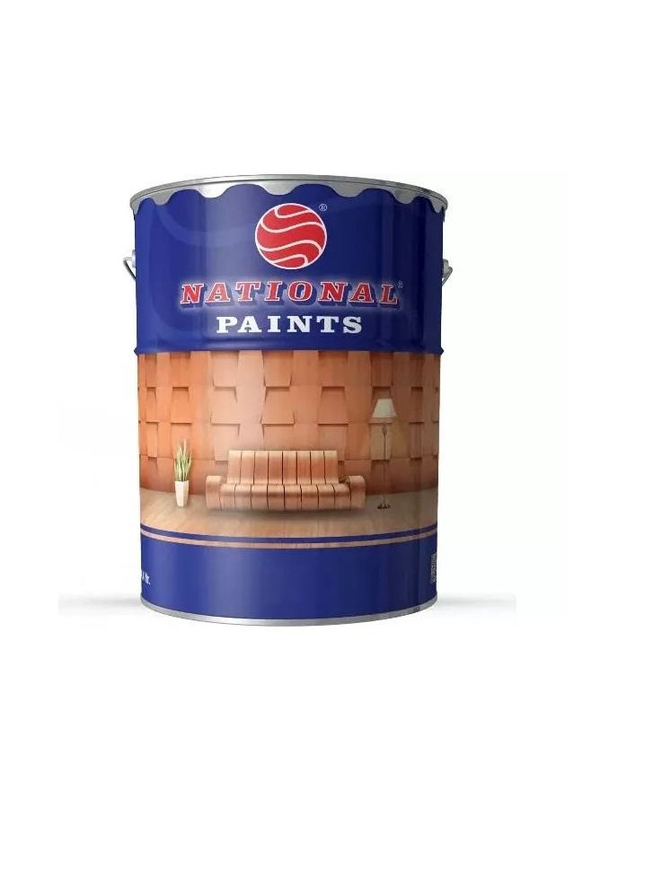 NATIONAL PAINTS - NATIONAL PAINTS-Wood Stain 020 Black 18 L - Image 1