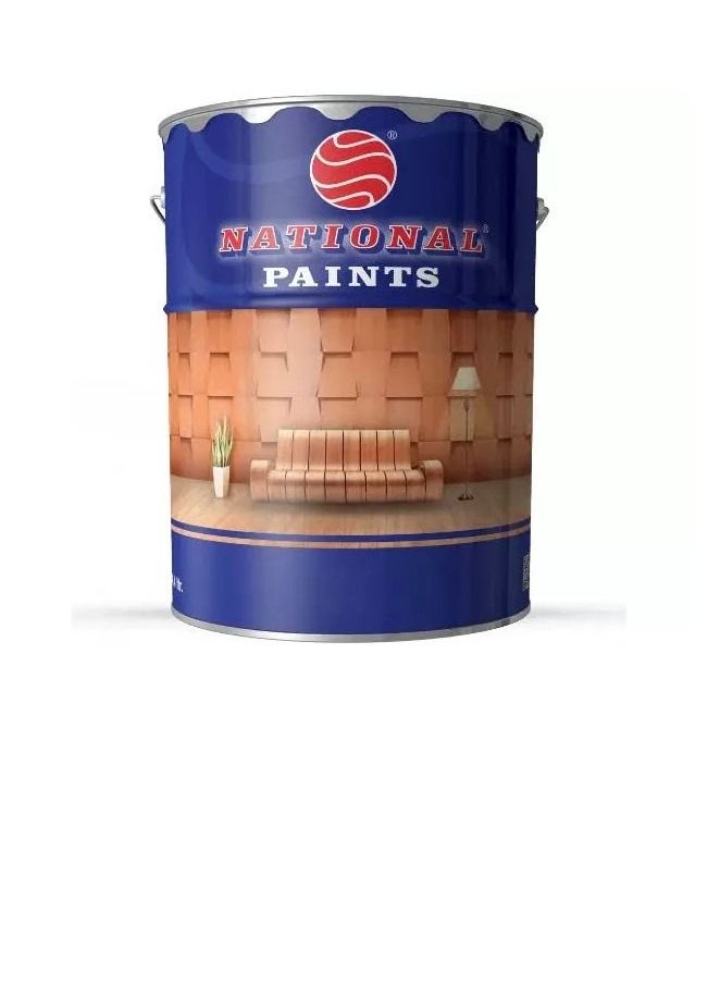 NATIONAL PAINTS - NATIONAL PAINTS-Wood Stain 020 Black 18 L - Image 1