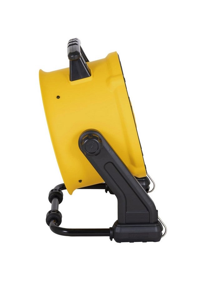 ديوالت مروحة معلقه/طاولة تعمل بثلاث سرعات 110 واط 16 بوصة أصفر وأسود DXF1645A - Image 2