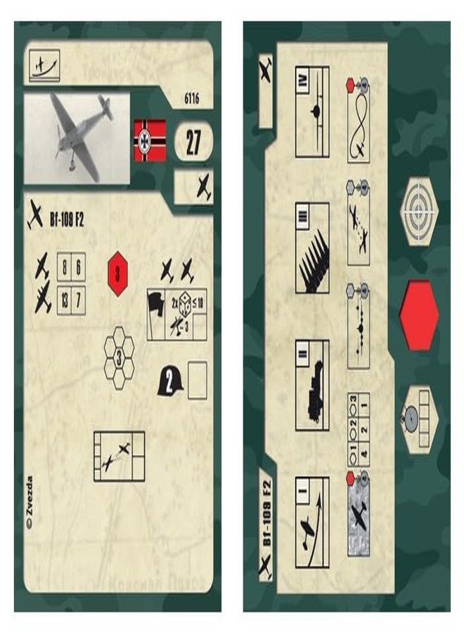 Zvezda Models 1/144 Messerschmitt Bf-109 F-2 New Tooling Snap Kit - Image 3