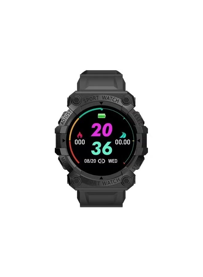 Bluetooth Smartwatch Unisex Touchscreen Waterproof Fitness Sport Tracker Heart Rate Step Sleep Monitor Wristwatch for Daily Sports - Image 1