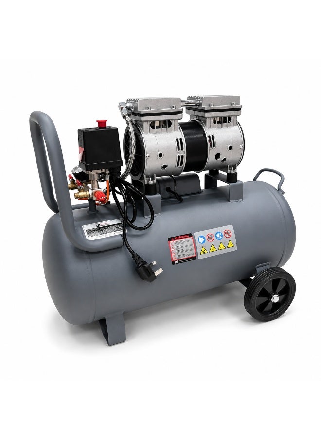 DEFAONS 24L Oil-Free Silent Air Compressor for Home & Workshop Use - Image 2