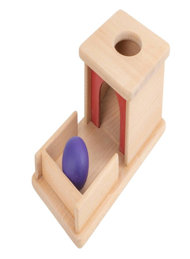 TinkerBox Object Permanence Box | 6+ Months | Montessori Wooden Toy for Babies & Toddlers | Early Learning Puzzle for Hand-Eye Coordination & Cause-and-Effect | Safe & Durable Baby Toy