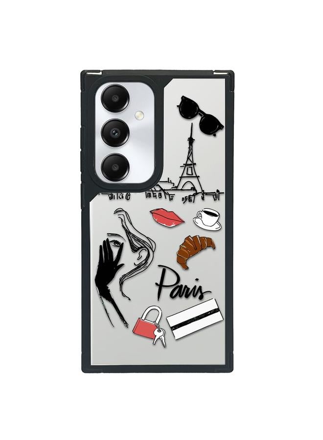 اس-توب جراب لهاتف Samsung Galaxy A15 بنمط فني إبداعي مع تغطية كاملة - Image 1