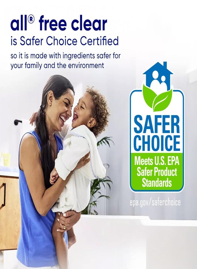 all Liquid Laundry Detergent Free Clear, 118 Ounce, 94 Loads - Image 5
