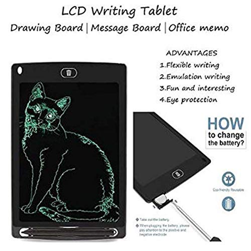 Storio Kids Toys LCD Writing Tablet 8.5Inch E-Note Pad Best Birthday Gift for Girls Boys, Multicolor - Image 4