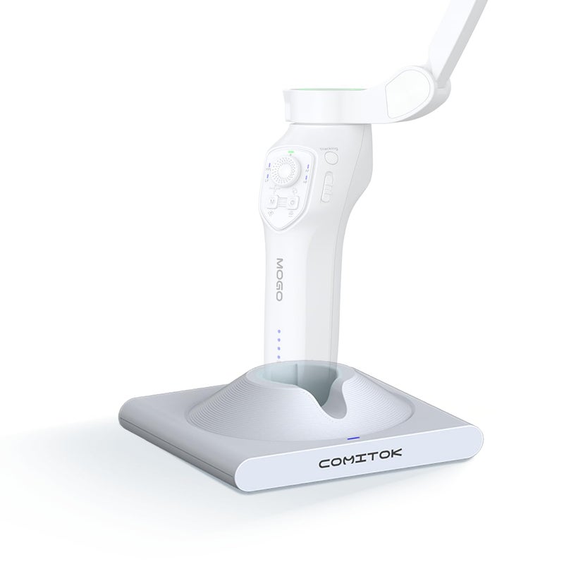 COMITOK Gimbal Stabilizer Dock for MOGO Charging Dock with Stand | Multi-Functional Desktop Charger | Charge, Store, and Showcase Your MOGO | Stable Holder for MOGO Devices - Image 1