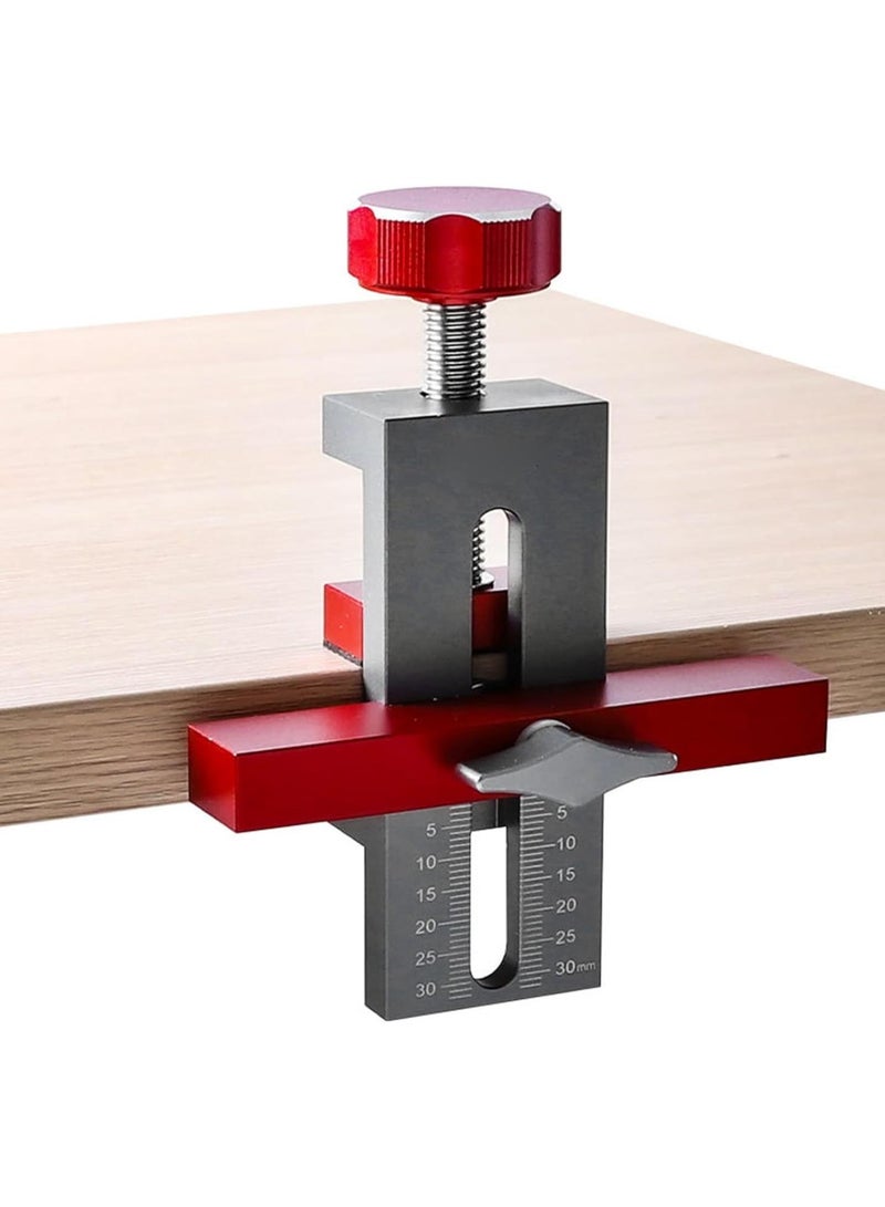 GGOOT Adjustable Length Cabinet Installation Tool, Aluminum Alloy Cabinet Hardware Jig, for Most Cabinet Doors, Versatile Hardware Jig, Efficient, Effortless Alignment - Image 1