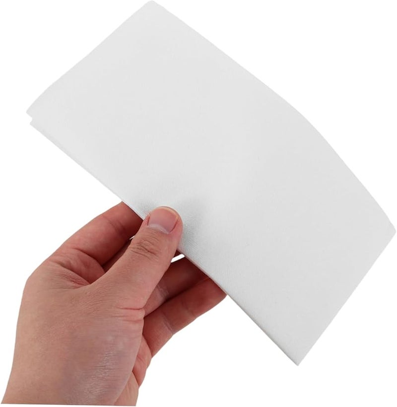 VALICLUD 100pcs White Disposable Paper Napkins 20x40cm for Wedding Party Dinner Restaurant Supply - Image 5