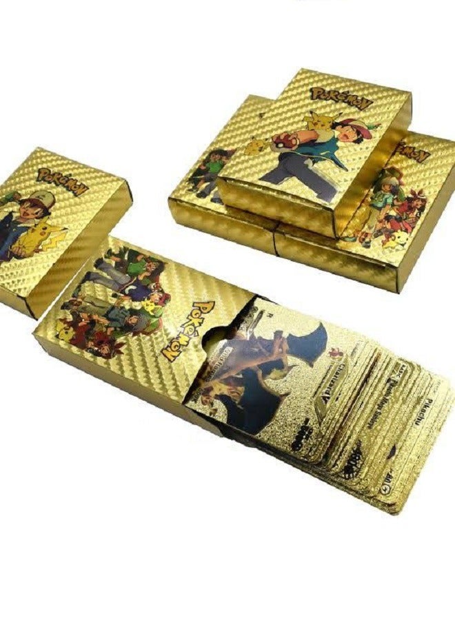 Pokemon Trading Gold cards all rare series set of 55 (Gold) - Image 4