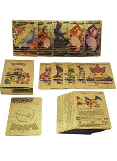 Generic Pokemon Trading Gold cards all rare series set of 55 (Gold)  - Image 5