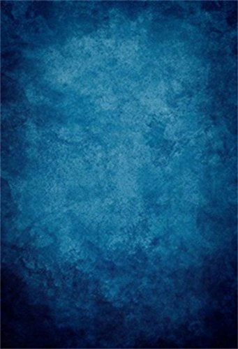 Yeele 8x10ft Vintage Dark Blue Photography Backdrop Solid Blurry Gradient Pastel Chic Colours Design Photo Background Photobooth Adult Baby Party Photo Video Shoot Studio Props Drop Vinyl Wallpaper - Image 2