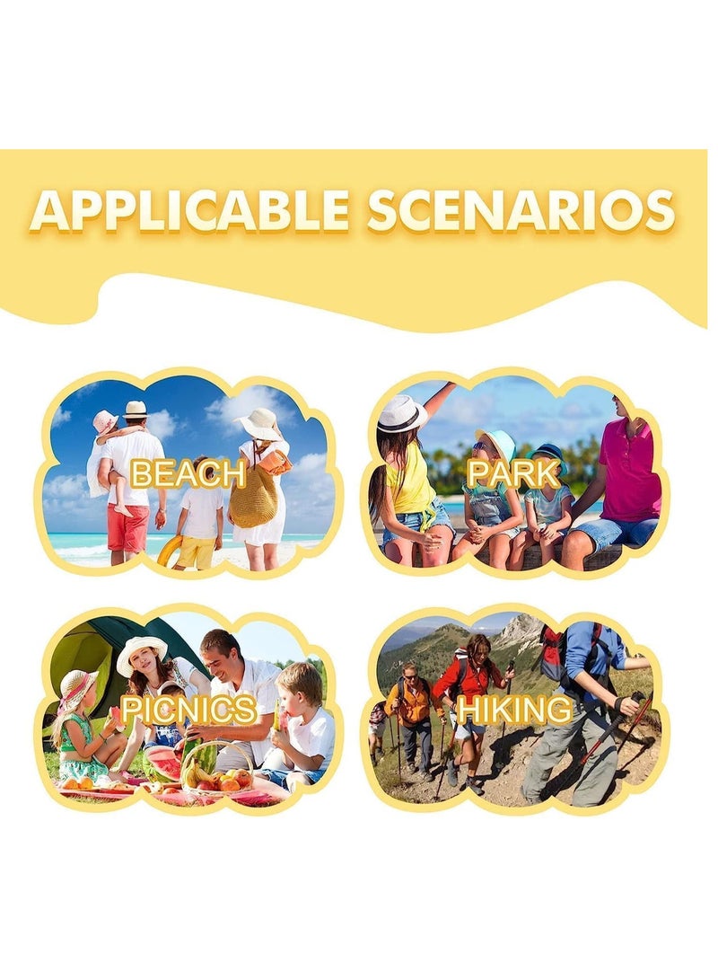 UV Stickers 48PCS UV Detecting Patches UV Detection Stickers for Sunscreen Reapply Reminder Sunny Patch Stickers UV Stickers for Kids and Adults  - Image 5