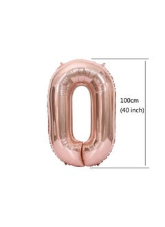 Rose Gold Number Balloons Large Foil Mylar Balloons 40 Inch Giant Jumbo Number Balloons For Birthday Party Decorations 20 - pzsku/ZAD56F4F575E198C91F15Z/45/_/1720769645/620be373-5be6-4d3d-ba89-9a1f44a7ce34