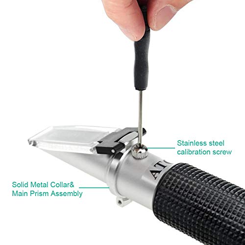 LABART Salinity Refractometer for Aquarium, Marine Monitoring, Saltwater Testing, Dual Scale Salinity Tester - Image 5