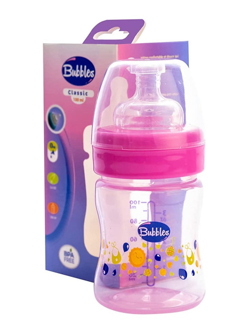 Bubbles Classic Feeding Bottle 120 ml - Assorted - Image 1