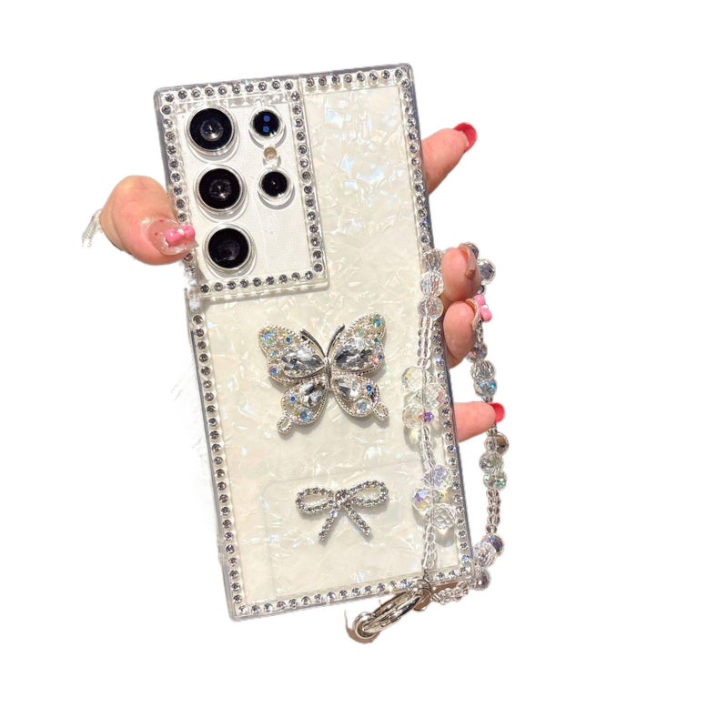 غطاء واقي | مقاوم للصدمات لـ Samsung Galaxy S22 Ultra | مقاوم للصدمات | حماية من السقوط | أبيض - Image 4