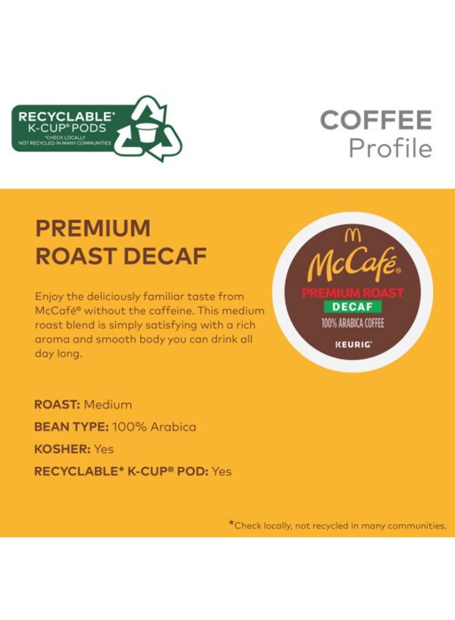 McCafe Premium Roast Decaf, Keurig Single Serve K-Cup Pods, Medium Roast Coffee Pods, 48 Count - Image 2