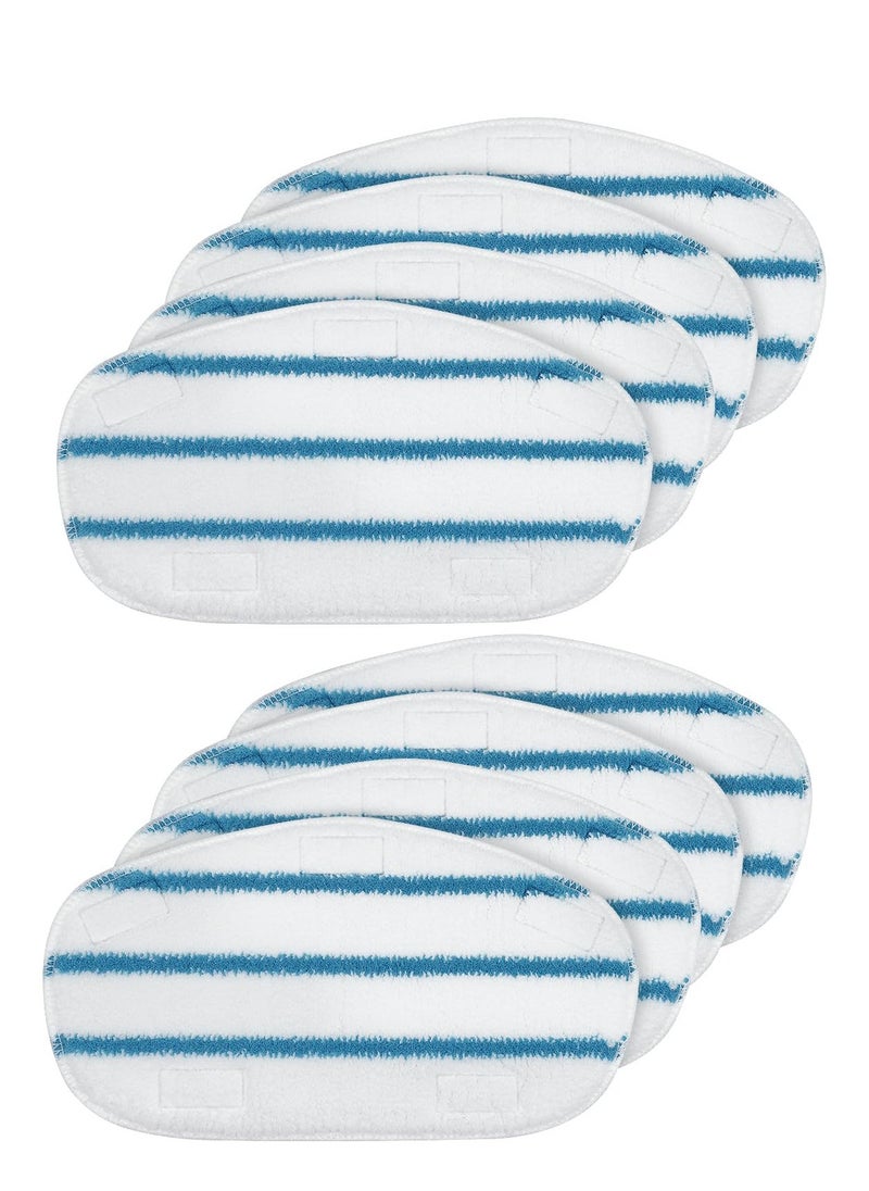 Generic - Steam Mop Pads Compatible with PurSteam ThermaPro 10-in-1 & 211 Steam Mop Cleaner, Washable & Reusable Microfiber Replacement Pads for Effective Floor Cleaning (8 Pack) - Image 1