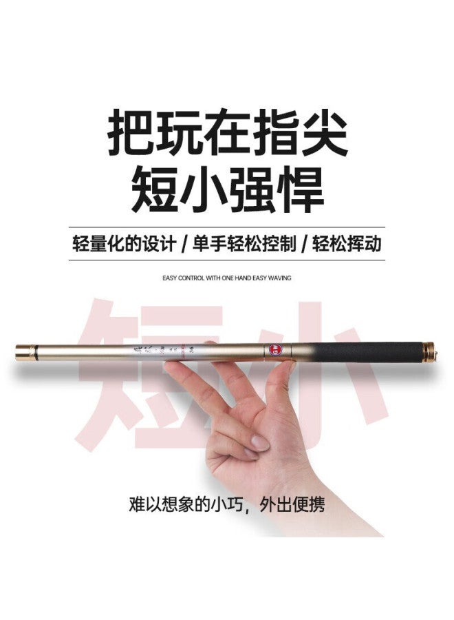 Gw 5.4m Zhenwu G20 Ultra Short Section Fishing Rod Hand Rod Super Light Super Hard Fishing Rod Stream Rod Fishing Rod Fishing Rod Fishing Tackle - Image 3