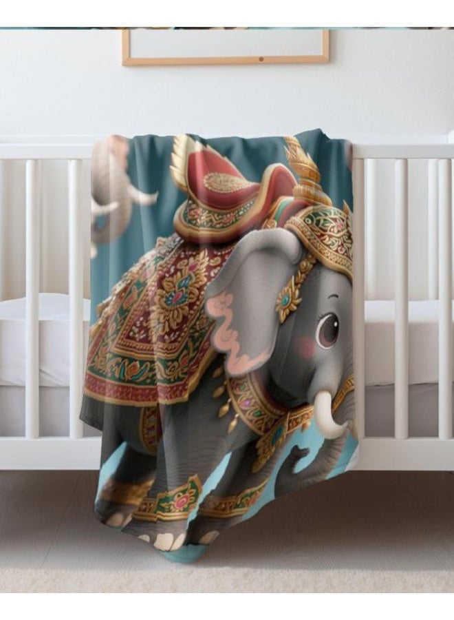 عام بطانية رقيقة من الفانيلا (حرارة ومريحة، ومناسبة للنوم واستخدام اللعبة والغبار والرمل) 150 سم * 200 سم - 382 - Image 1