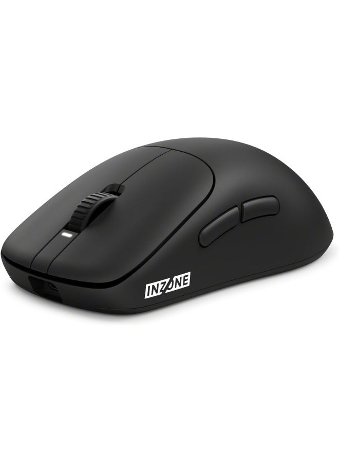 سوني Sony INZONE Mouse-A Ultra-Lightweight 48g Wireless Gaming Mouse with Dongle, Optical Switch, 8000Hz Polling, 30K DPI Sensor, 90Hr Battery, Customizable Buttons, USB-C - Black - Image 1