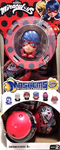 Mash'ems MashEms Miraculous Series 2 Styles May Vary Set of 2 Blind Balls - Image 5