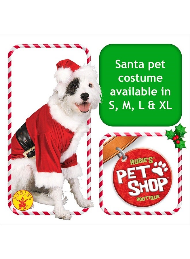 RUBIE'S Costume Co Dog Santa Claus Costume Multicolor, Extra-Large - Image 2