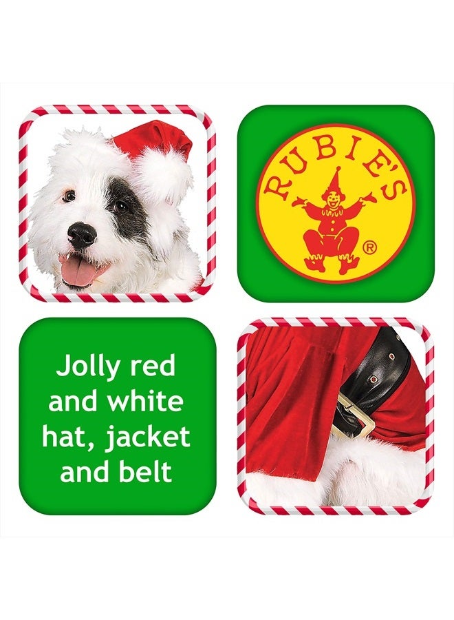 RUBIE'S Costume Co Dog Santa Claus Costume Multicolor, Extra-Large - Image 3