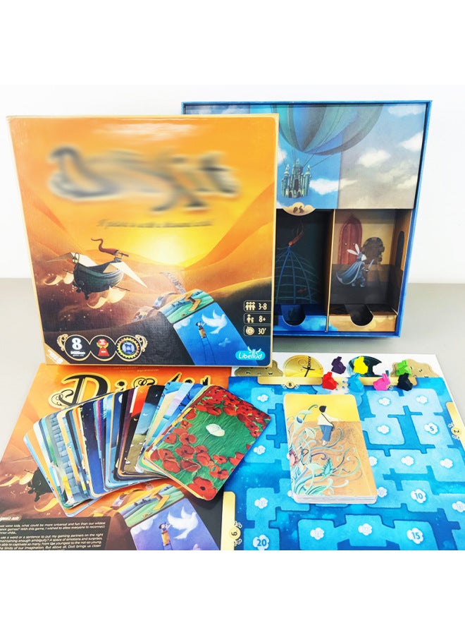 English Version Of Dixit, A Board Game Card, A Storyteller's Imagination Training, A Psychological Party Icebreaker 3