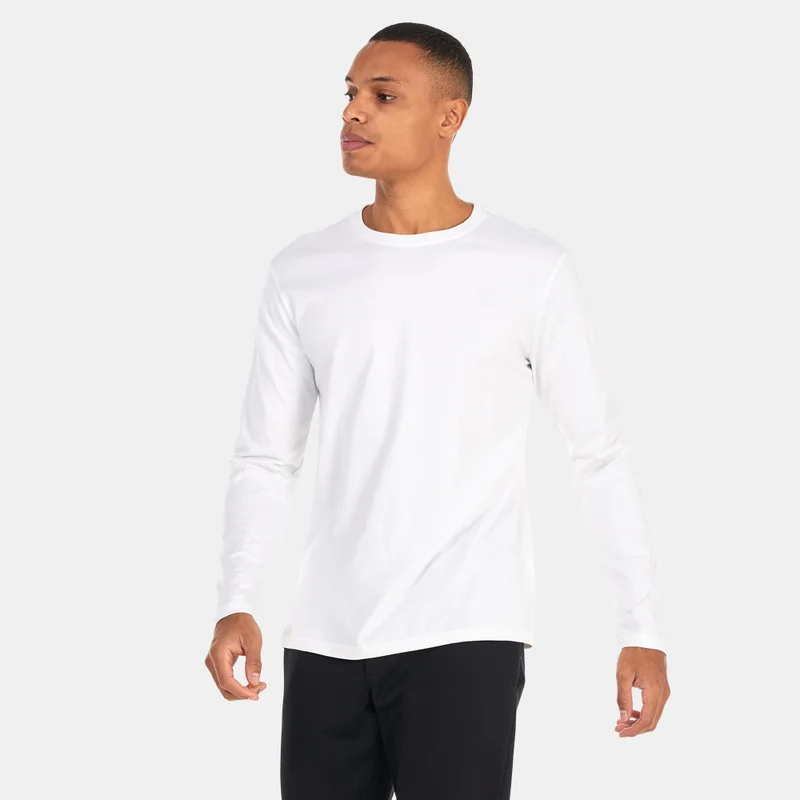 Sun and Sand Sports Men's Long Sleeve Basic T-Shirt