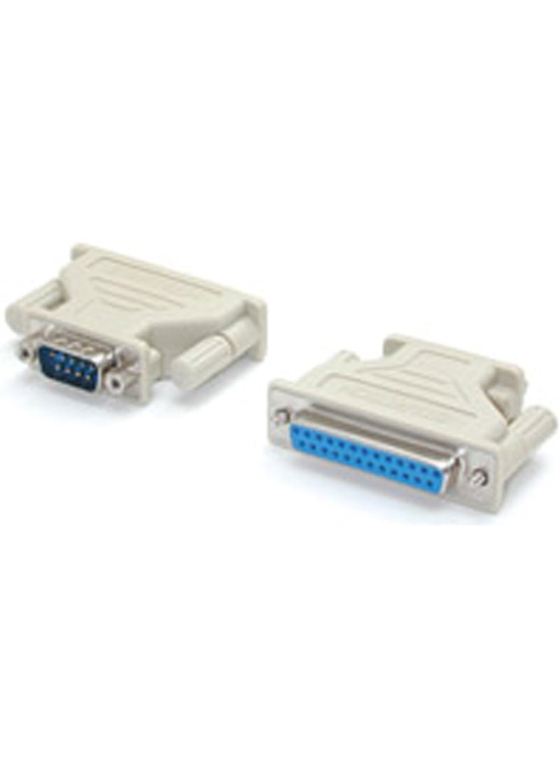 StarTech StarTechcom DB9 to DB25 Serial Adapter  MF  Serial adapter  DB9 M to DB25 F  AT925MF 
